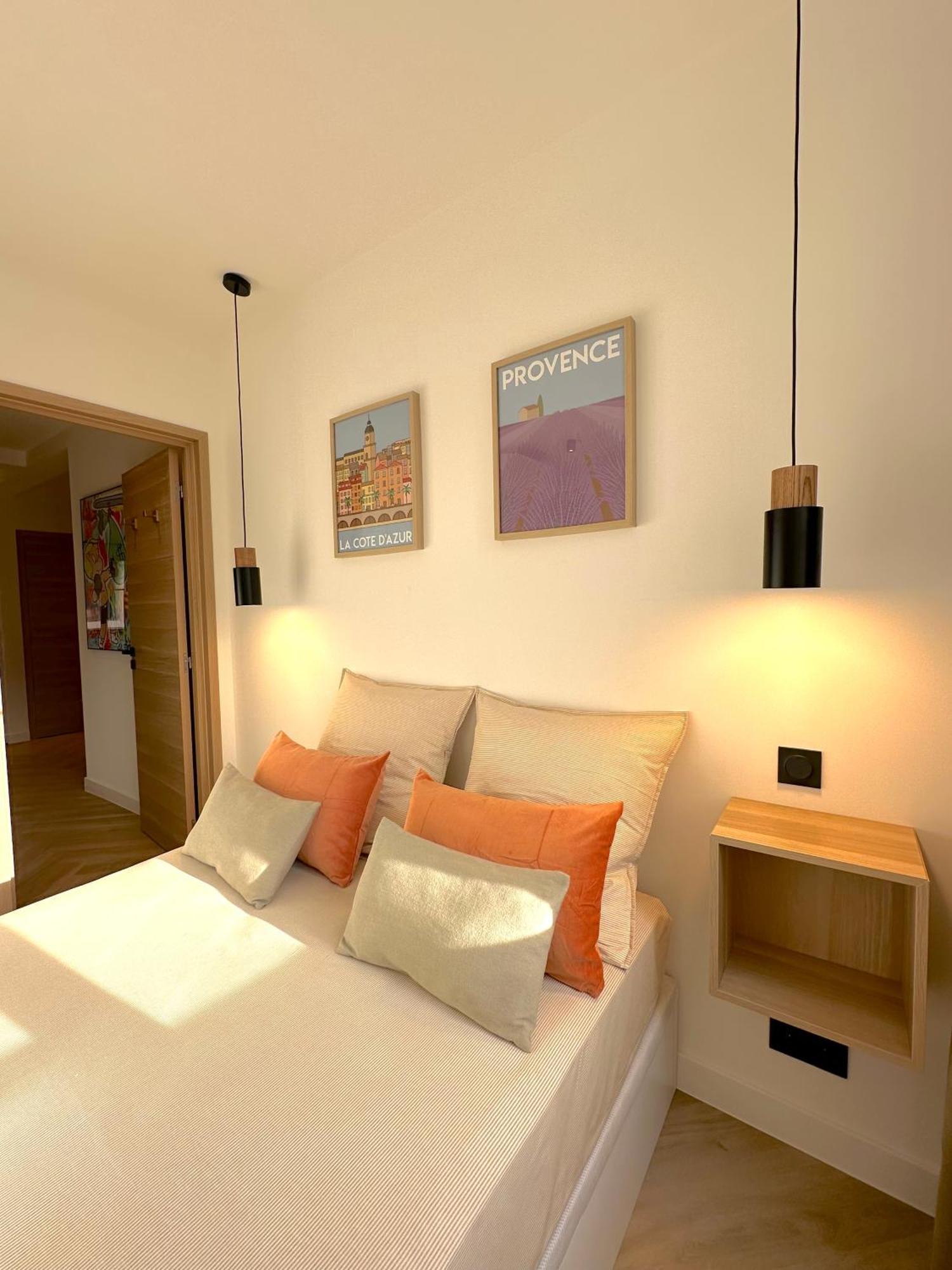 Monaco # Menton - 6 Persons - 2 Bedrooms - Full Renovated - Private Parking - Hypercenter - Clim - Beach And Sun Мантон Екстер'єр фото
